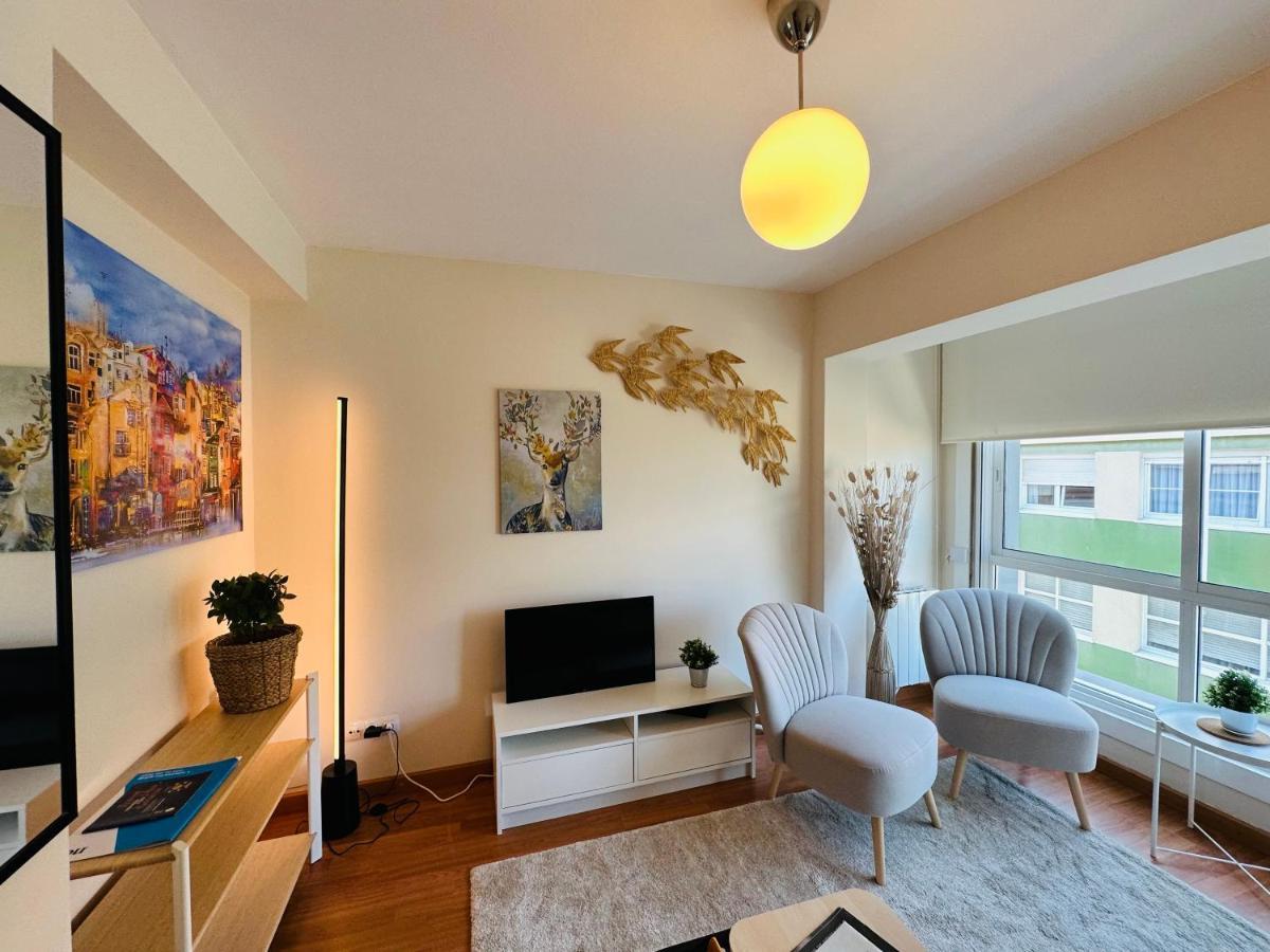 Nebrija Derecha Apartment A Coruna Luaran gambar